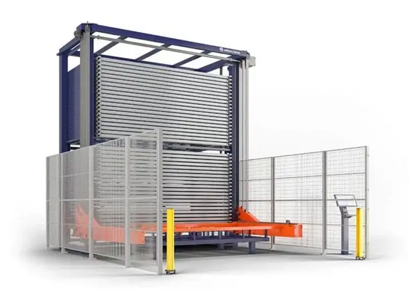 Automatic sheet metal storage racks Automatic<br />sheet metal storage racks - aalbers|farina